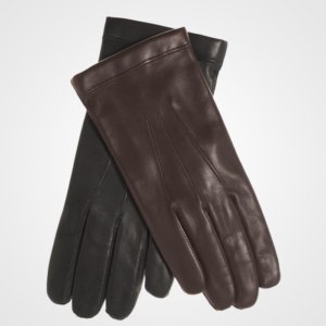 Men's Italian Cashmere Lined Leather Gloves
